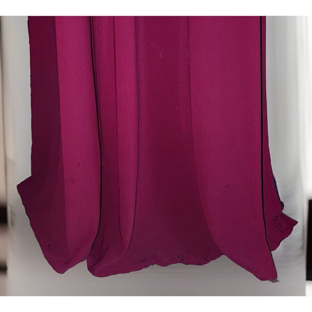 Show Me Your Mumu Kendall Maxi Dress Merlot Chiffon Sleeveless Floor Length XL - Picture 2 of 12